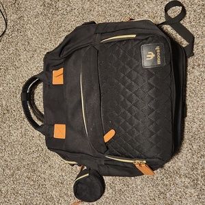 Moosh Diaper Bag with Changing Station and USB Charging Port